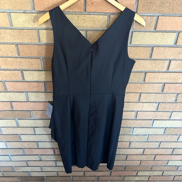 NWOT Alex Evenings Women's Slimming Short Ruched Dress with Ruffle Size 12 - Picture 7 of 9